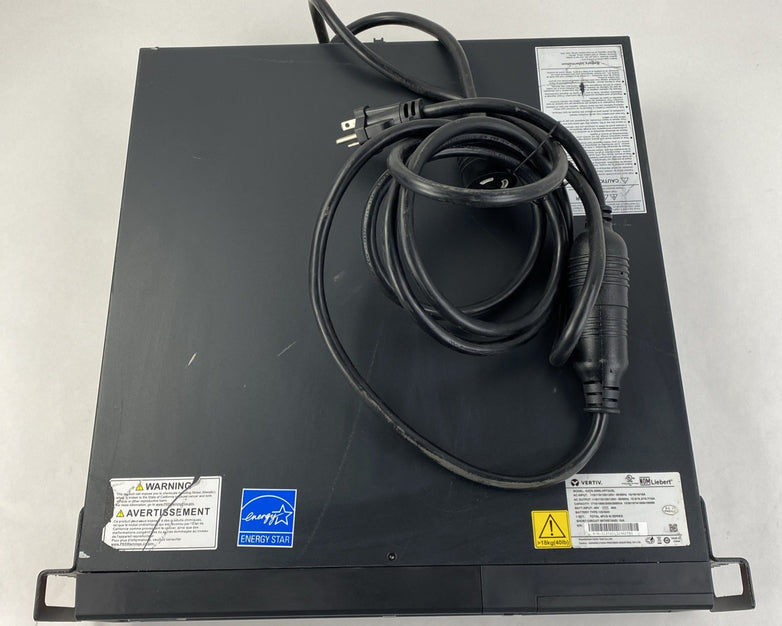 Liebert Vertiv GXT5-EBC48VRT2U GXT5 UPS - No batteries Tested Cracked Face Plate
