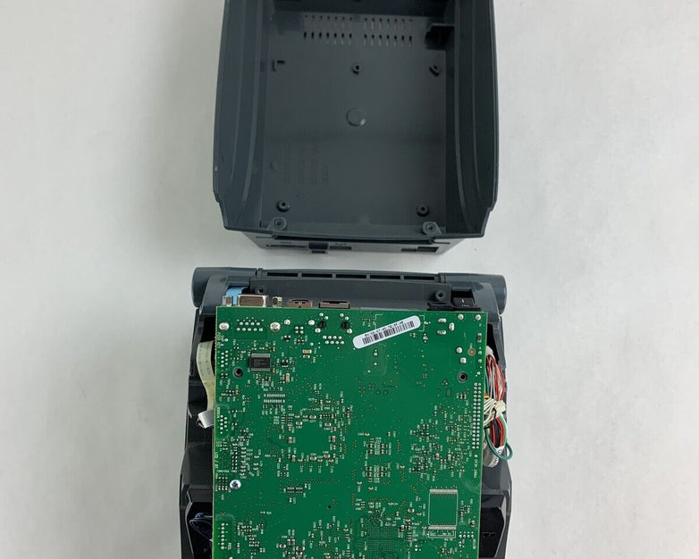 Zebra GX420T Direct Thermal Label Printer Aging Print Head Missing Roller Parts