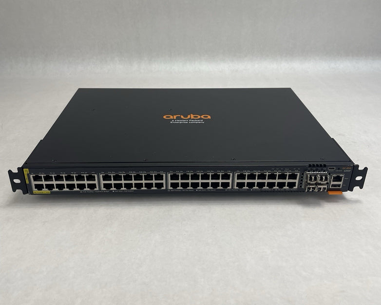 Aruba HP JL728A 6200F 48G Class4  4SFP+ Switch Tested and Factroy Reset