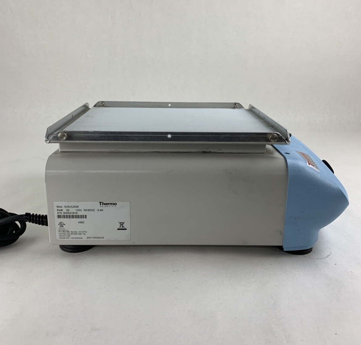 Thermo Scientific MaxQ 2508 Benchtop Orbital Platform Lab Shaker SHKA2508 Tested