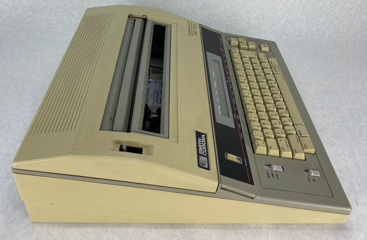Smith Corona Electric Typewriter XD 7700 Word Processor Dictionary