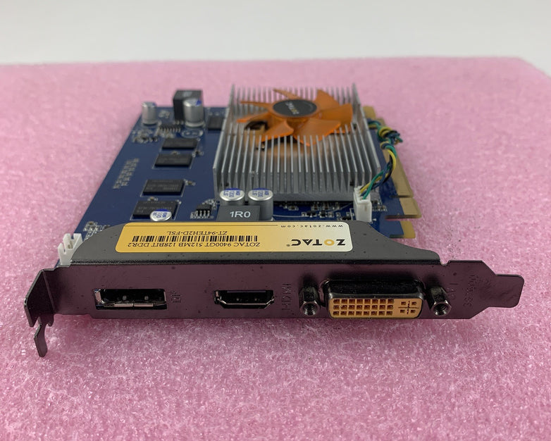 Zotac GeForce 288-30N49-010ZT 9400GT 512MB 128bit DDR2 DVI VGA Video Card