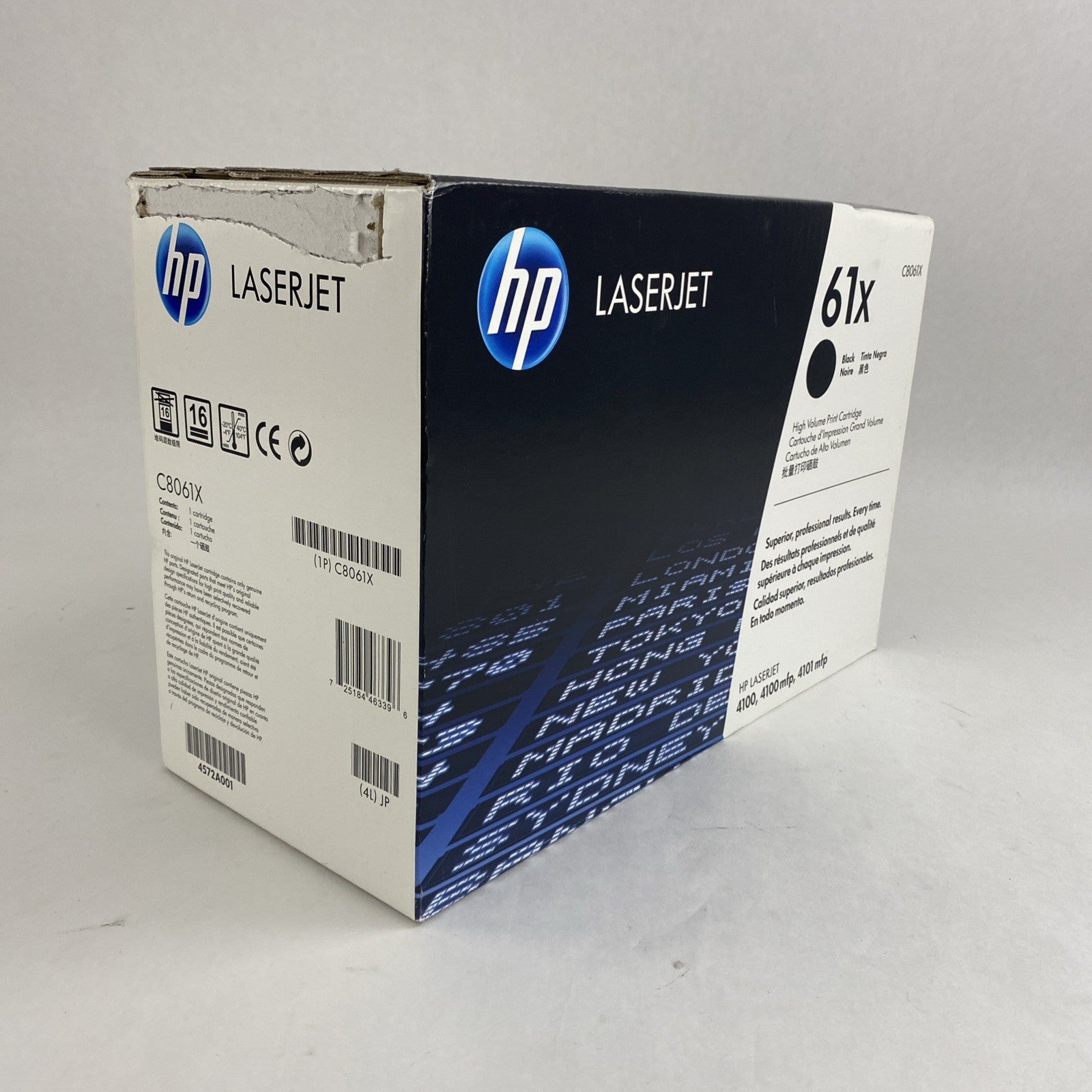 HP C8061X Black High Volume Print Cartridge for Hp 4100 4100mfp 4101mfp2