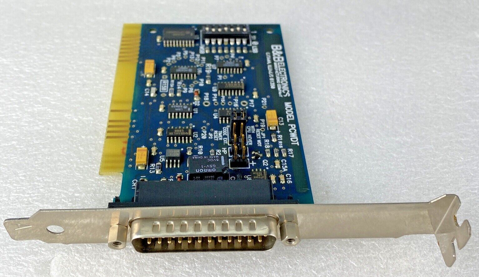 B&B Electronics PCWDT Watch Timer Card for Reset Pins 3719R1 8Bit ISA (Lot of 3)