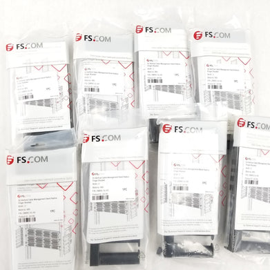 Lot of (8) CMBRC-5U-84 5U Vertical Cable Management Bend Radius Finger Bracket