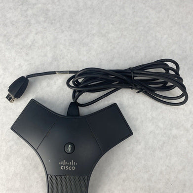 Lot( 4 ) Cisco 2201-40140-001 Wired Conference Speaker External Mic Pods w Cord