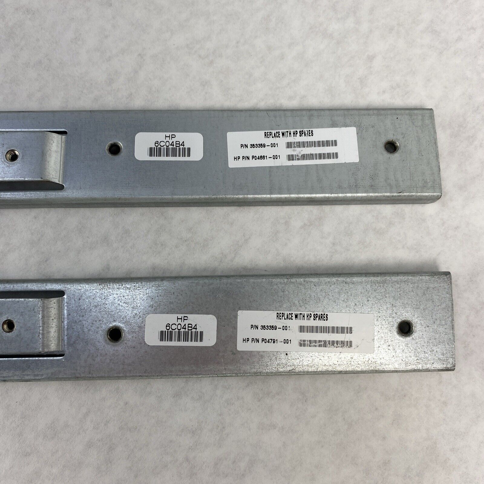 Genuine HP 6C04B4 20" 1U Rail Kit Set