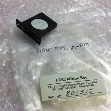 LDC / Milton Roy Part# 801515 Filter Assy 254 NM