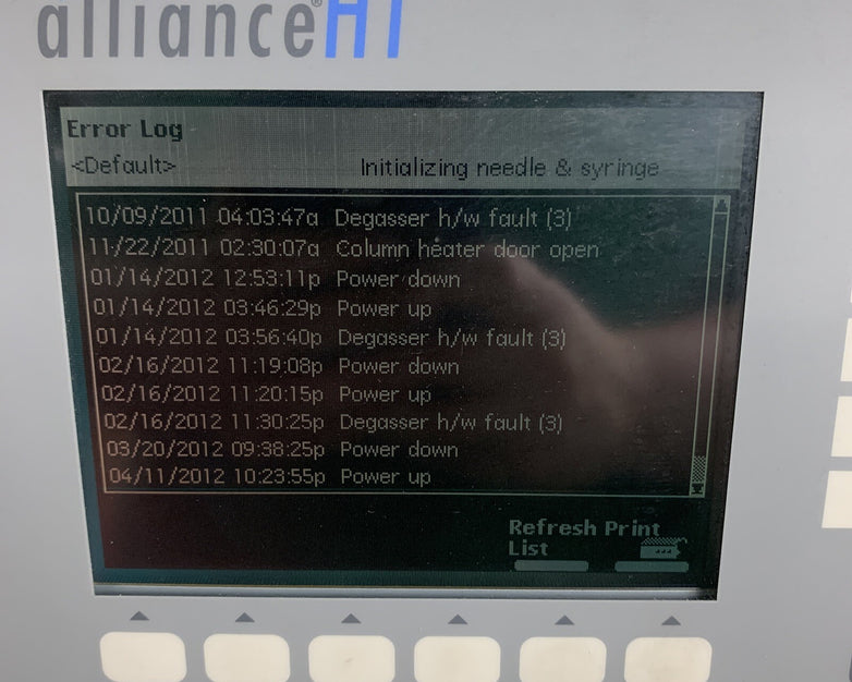 Waters Alliance HT E2795 Separations Module Power Tested