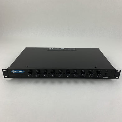 Crown 28M Eight Input Two Output Pre-Amplifier Mixer Tested