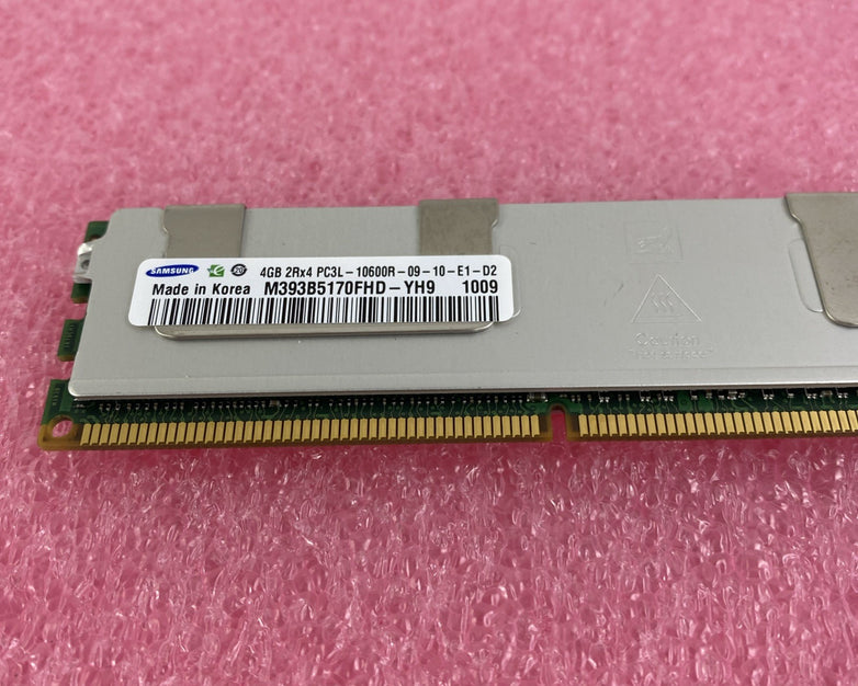 Samsung 4GB DDR3L PC3L-10600R M393B5170FHD Server Memory RAM - Lot of 4
