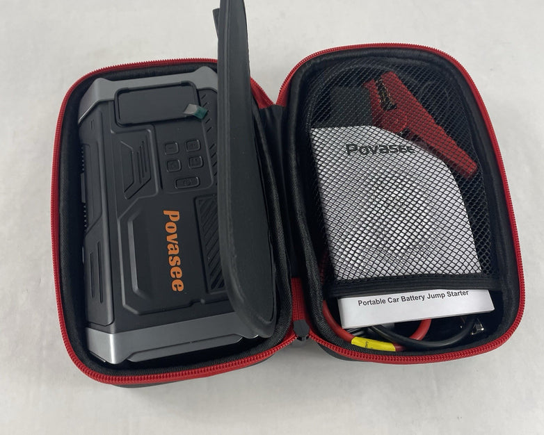 Provasee A6 Jump Starter with Air Compressor 150psi 44.4Wh - Semi-Tested