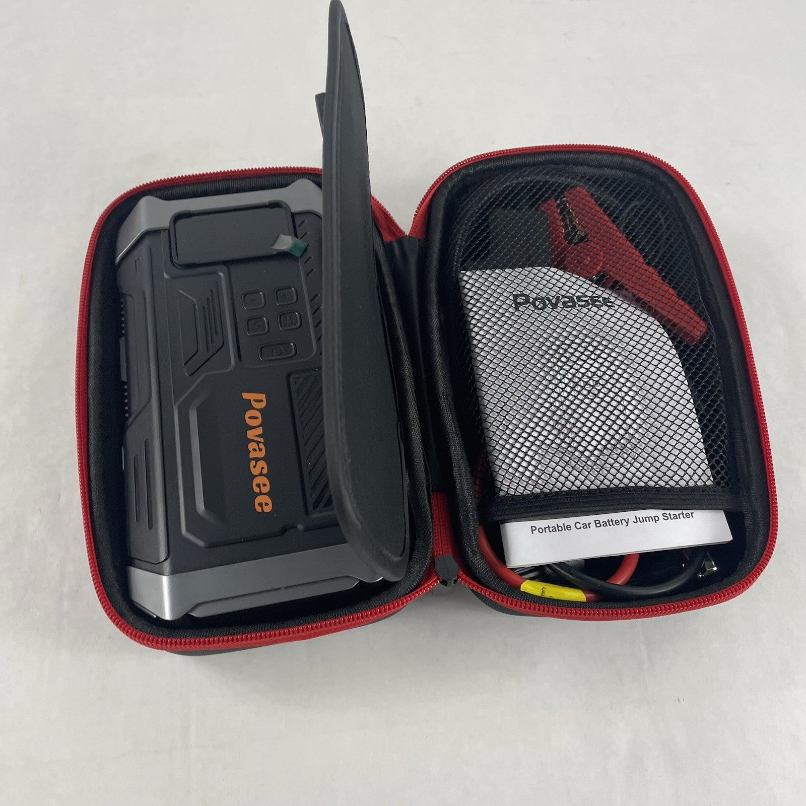 Provasee A6 Jump Starter with Air Compressor 150psi 44.4Wh - Semi-Tested2