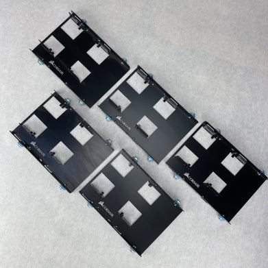 Corsair Dual 2.5" SSD to 3.5" HDD Hard Drive Mounting Bracket Caddy Lot of 5