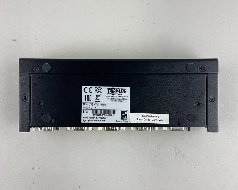 Tripp-Lite B006-VU4-R 4Port USB KVM Switch