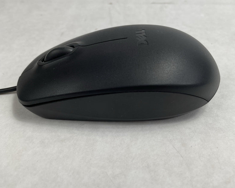 Dell USB Wired Scroll Wheel Optical Black Mouse MS111-P Lot of 5