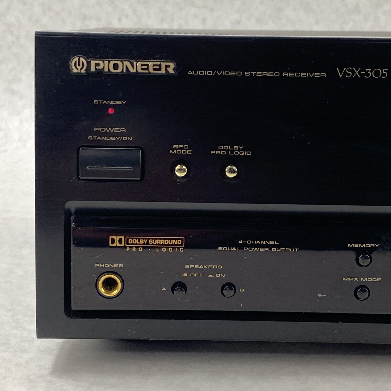 Pioneer VSX-305 Audio Video Stereo Receiver Tested