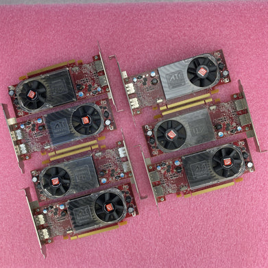 0W459D Dell ATI AMD Radeon HD 3470 2xDP 256MB PCI-e Video Card Lot Of 7