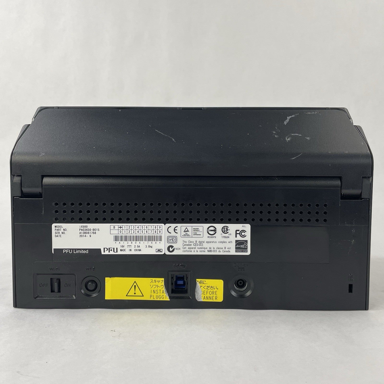 Fujitsu PA03656-B015 SnapScan ix500 Document Scanner No AC - Tested7