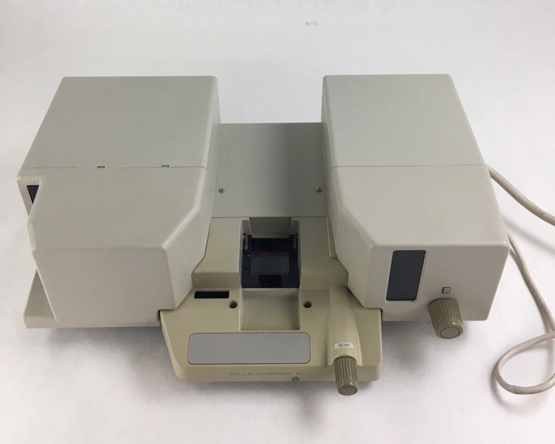 Minolta MS7000 MKII Microfilm Scanner Roll Film Carrier 21 RFC-21 Untested