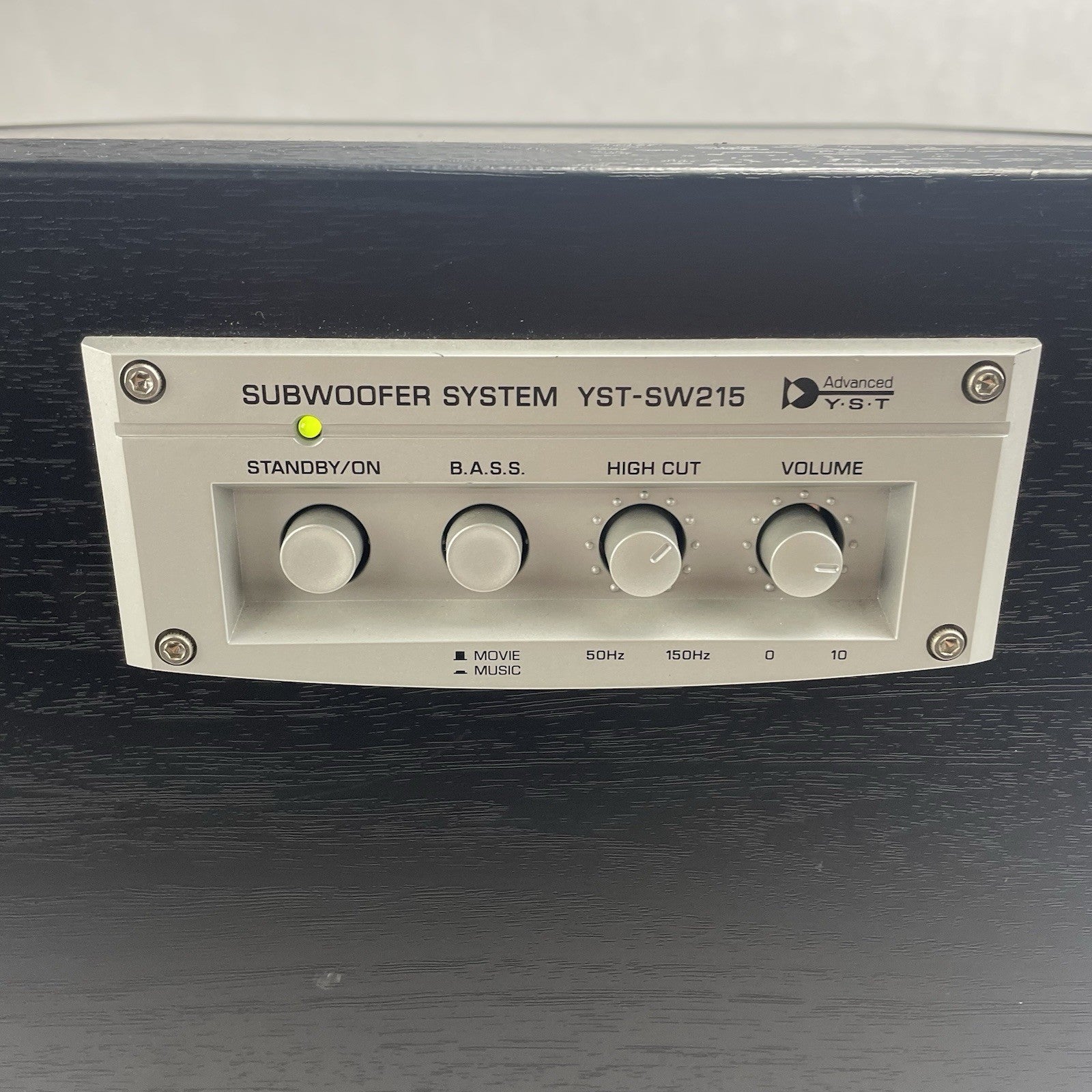 Yamaha Subwoofer YST-SW215 Powered Black Wood Grain 95 Watts2