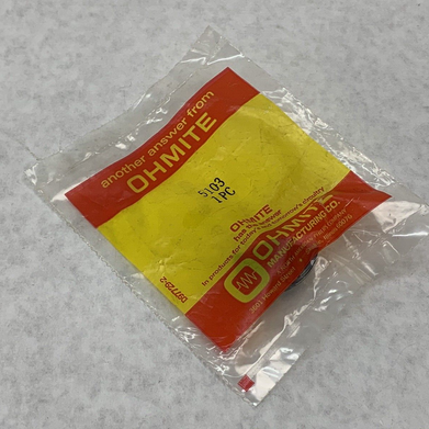 Ohmite 5103 Pointer Knob NEW in Sealed Bag