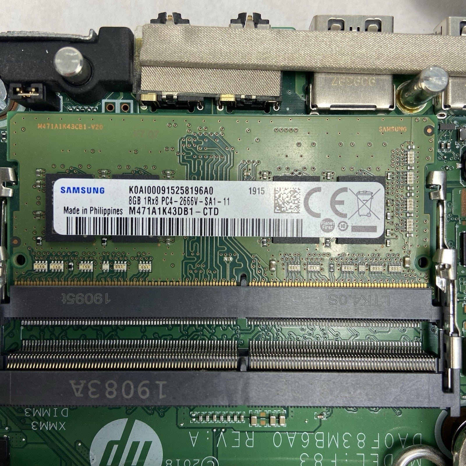 HP EliteDesk 800 G4 MFF Intel Core i5-8500T 2.1GHz 8GB RAM No AC/HDD/OS9