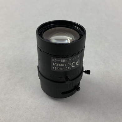 Tamron Camera Lens 5.0-50MM 1:1.4 1/3 CCTV CS Aspherical