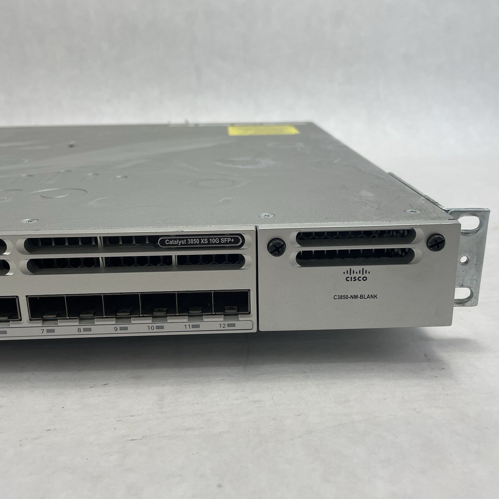 Cisco Catalyst C3850-12XS-S V03 12 Port 10GB SFP+ Fiber Tested & Reset4