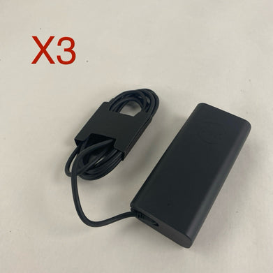 Dell DA65NM190 65W USB-C AC Adapter No Power Cord Lot of 3