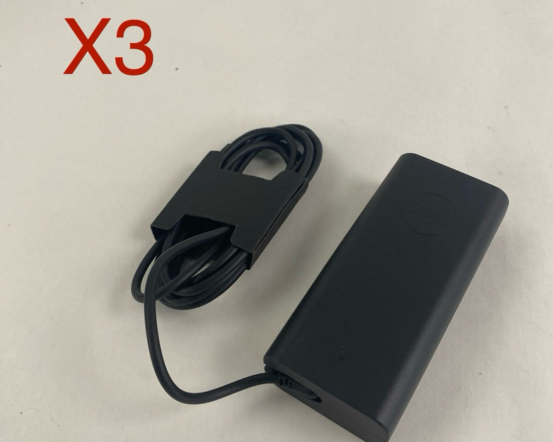 Dell DA65NM190 65W USB-C AC Adapter No Power Cord Lot of 3