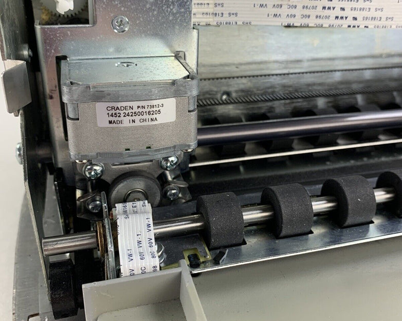 Craden Peripherals DP9 Passbook/Transcation Printer No Ribbon Bad Carriage Parts