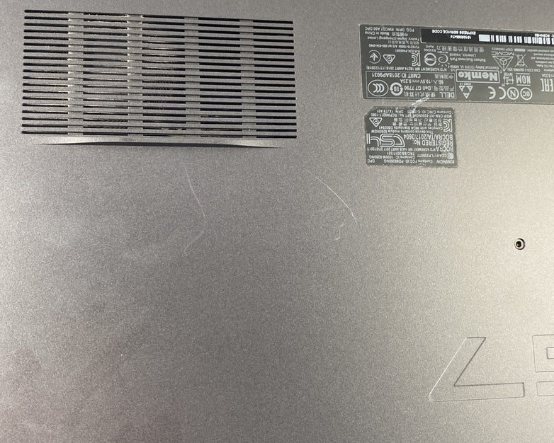 Dell G7 7790 17.3" i7-9750H 2.60 GHz 16 GB RAM GTX 1660Ti No Battery No HDD/OS