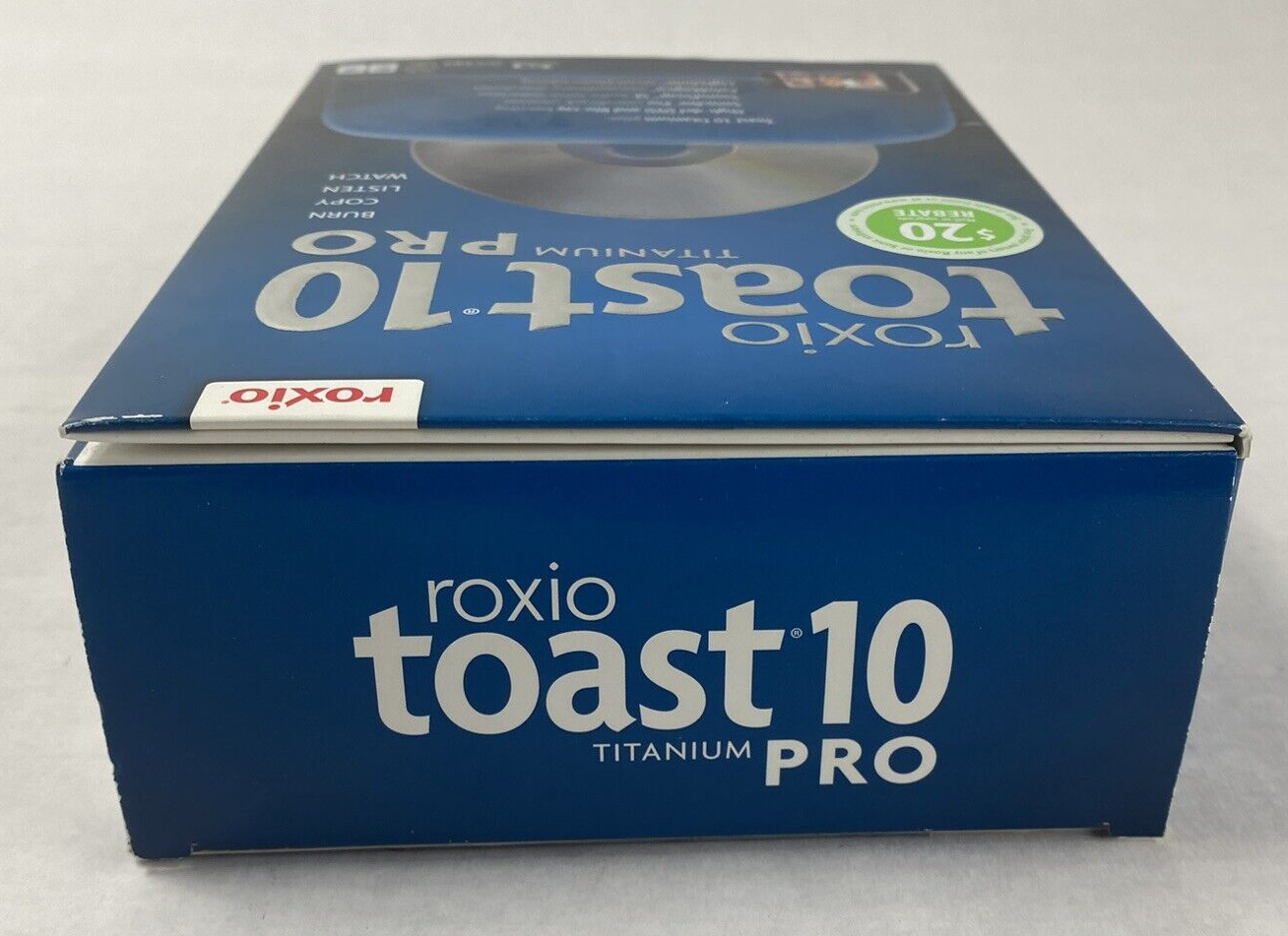 Open Box Roxio Toast 10 Titanium Pro For Mac