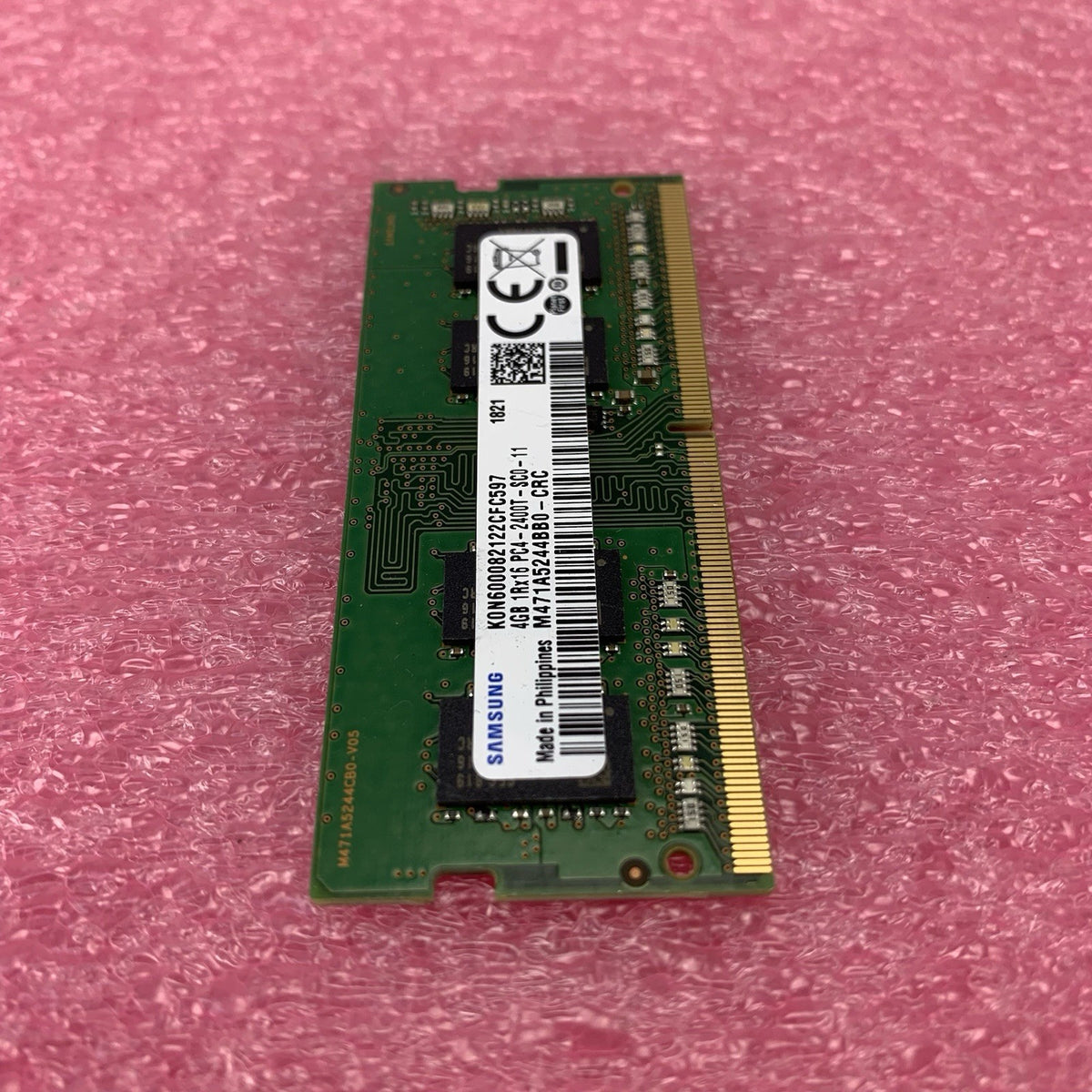 Samsung M471A5244BB0-CRC PC4-2400T-SC0-11 4GB 1Rx16 Desktop Memory RAM Lot of 34