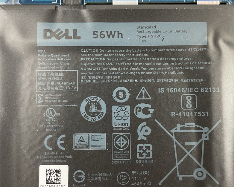 Dell XPS 15 9570 15.6" i5-8300H 2.30 GHz 8 GB RAM No SSD/OS/AC - Bent Bottom