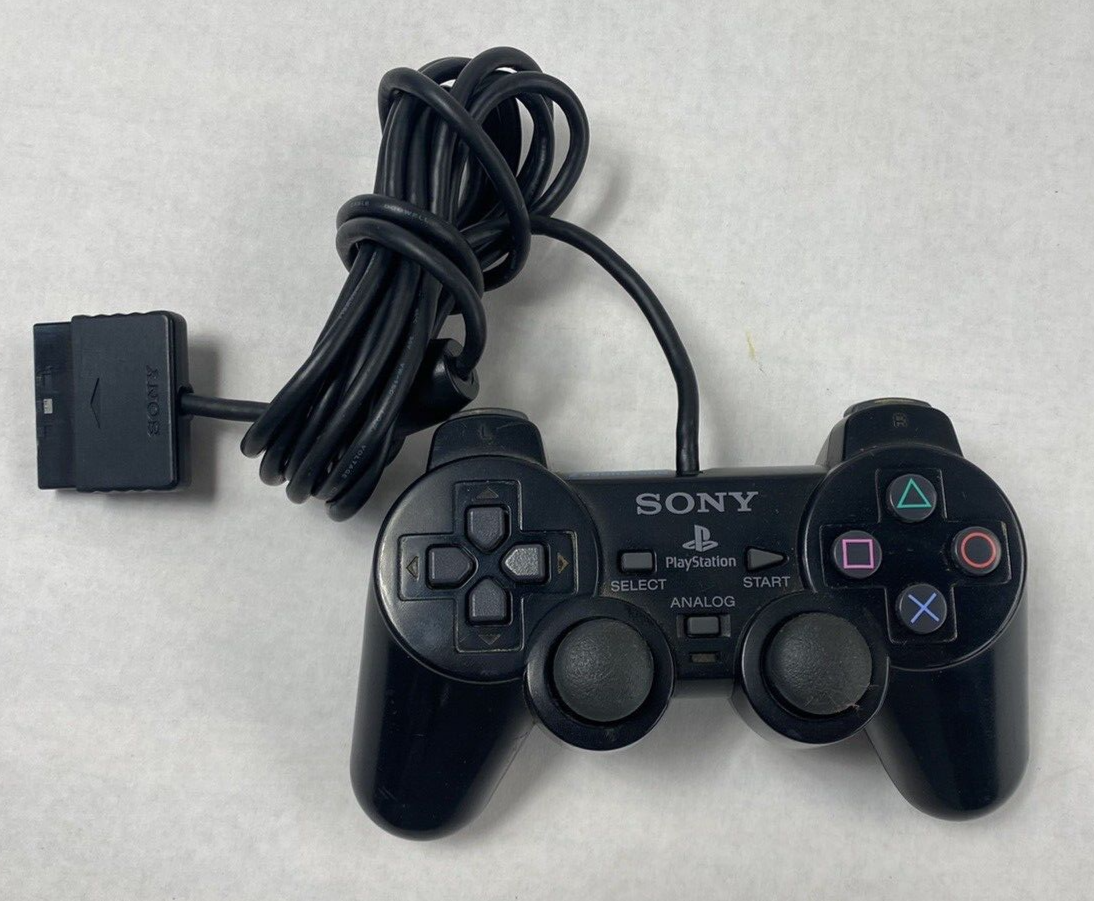 Lot of 3 Sony Playstation SCPH-10010 DualShock 2 Wired Controller Parts/Repair