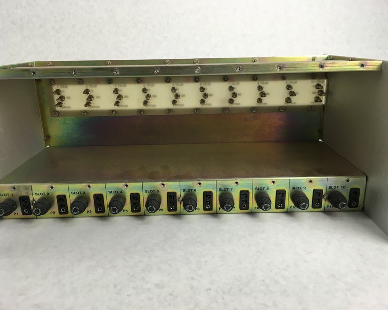 DEVAR INC Control Pneumatic To Electric Transmitter 10 Slot Case Rack