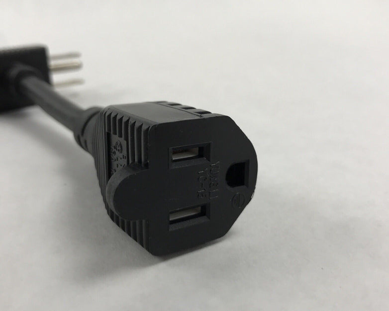 Yung LI YC-15 13A 125V E152635 Pass Through Wall Plug
