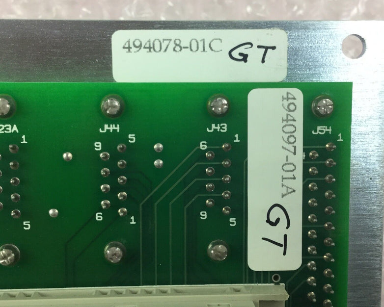 MTS TestStar II 494097-01A Circuit Board and Plate