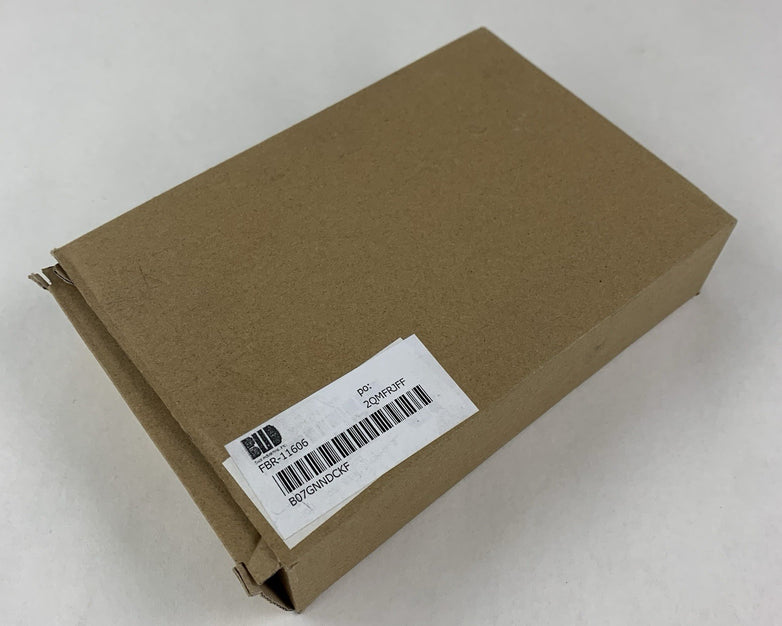 Bud Industries FBR-11606 Fiber-Optic Distribution Box Box Opened 7"x4"