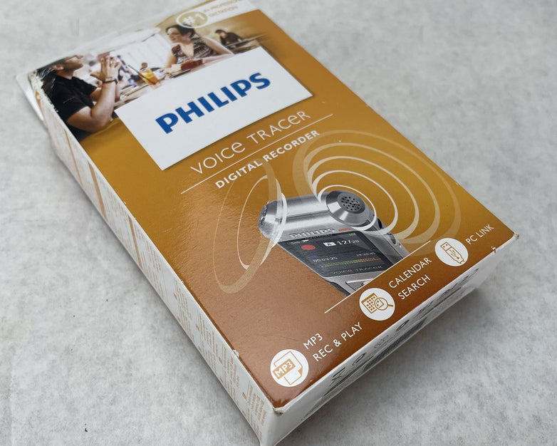 Philips DVT4100 VoiceTracer Digital Recorder New Open box