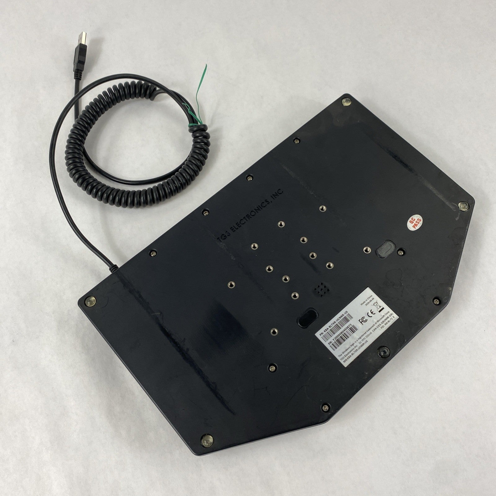 TG3 Electronics KBA-BLTXR-UCNNR-US Rugged Keyboard Tested12