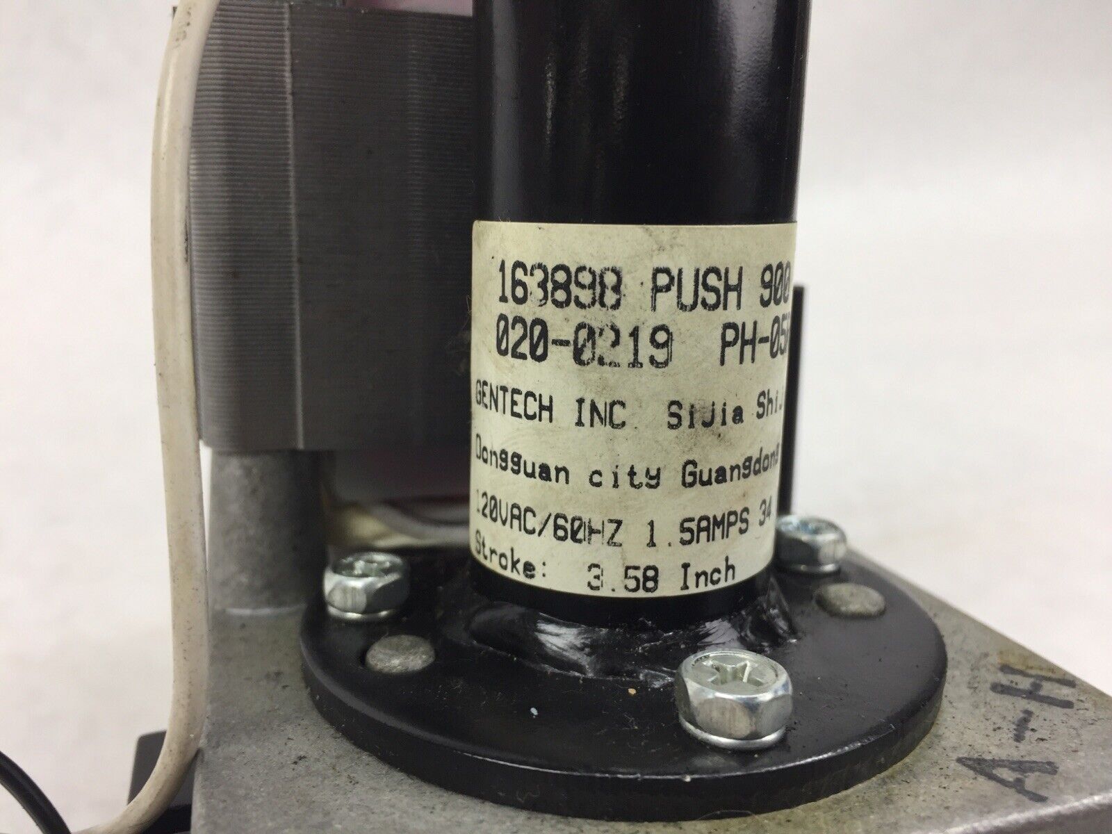 Gentech Incline Treadmill Motor 163898 Push 900 Ph-33R Ih-155 Proform
