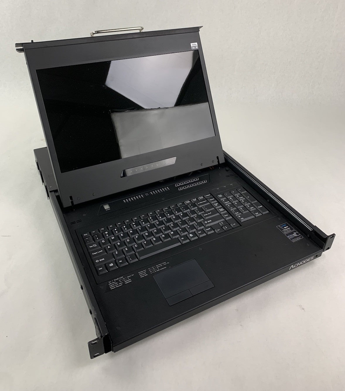 Acnodes MKD6117-0816 Rackmount 17" KVM Console - Tested0