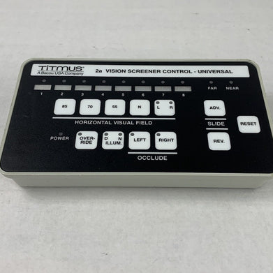 Titmus 2a Vision Screener Control Panel