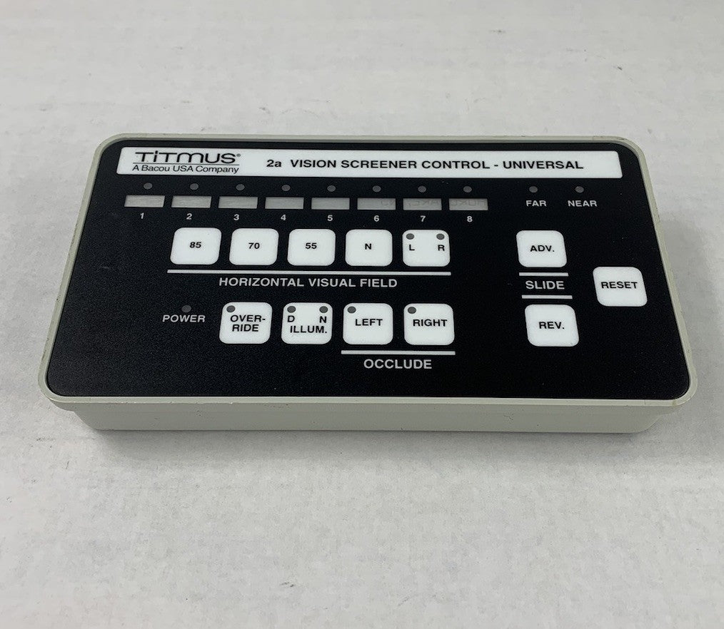 Titmus 2a Vision Screener Control Panel