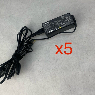 Lot of 5 Lenovo ADLX45NCC2A AC Adapter 20V