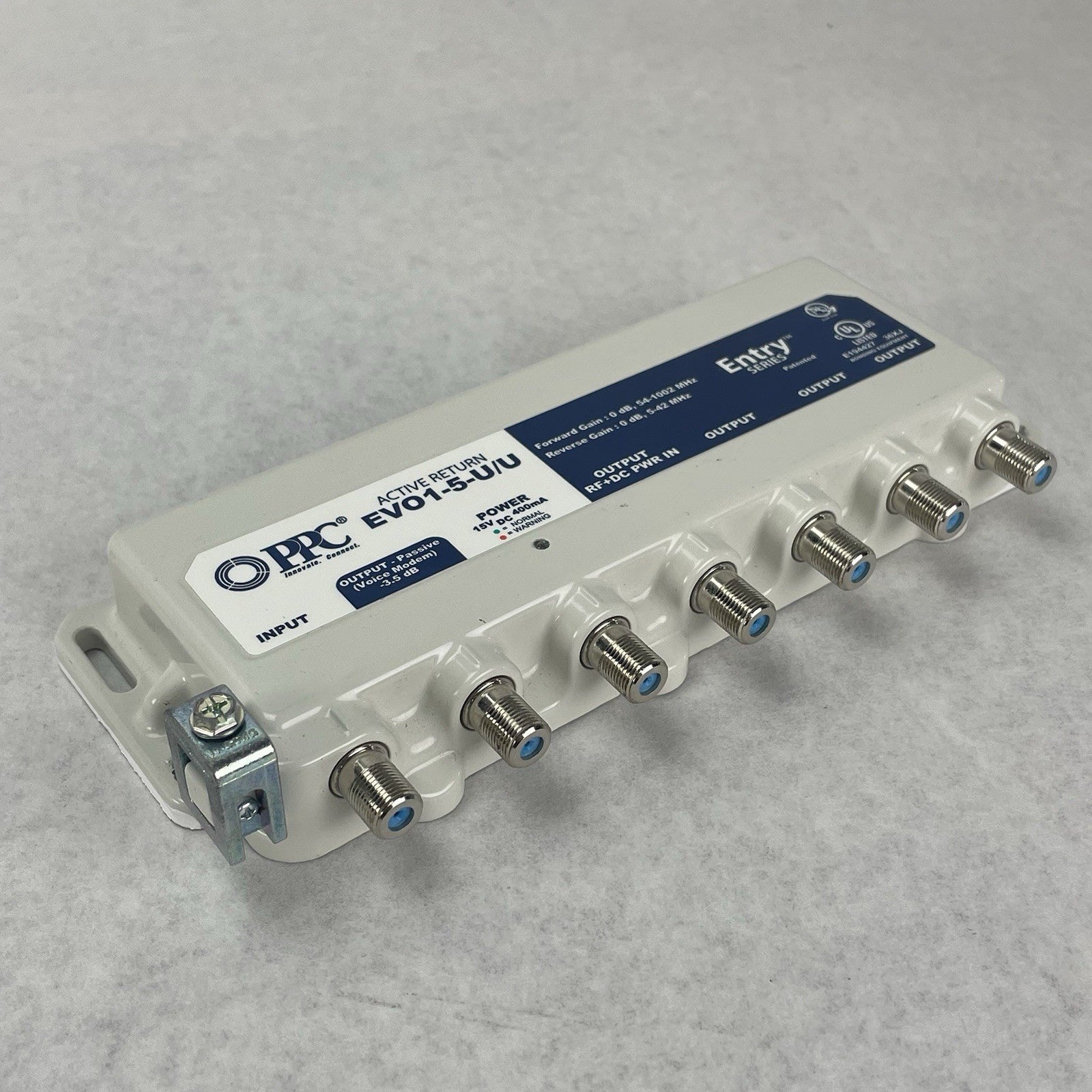 PPC Active Return EVO1-5-U/U Amplifier Signal Splitter No Power Adapter Untested0