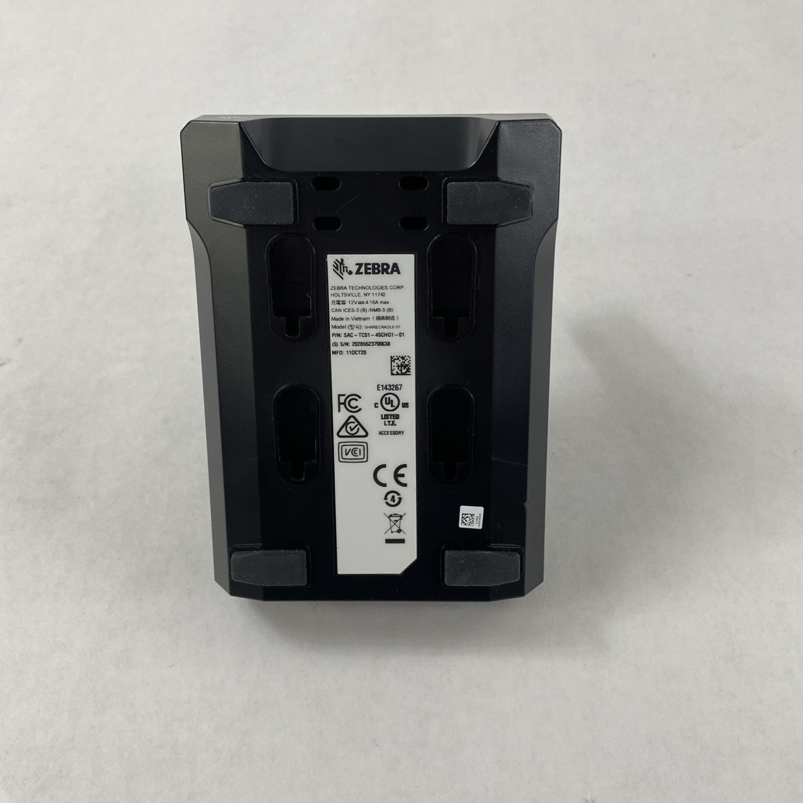 Zebra SHARECRADLE-01  Lot 2 No Cords - Adapters3